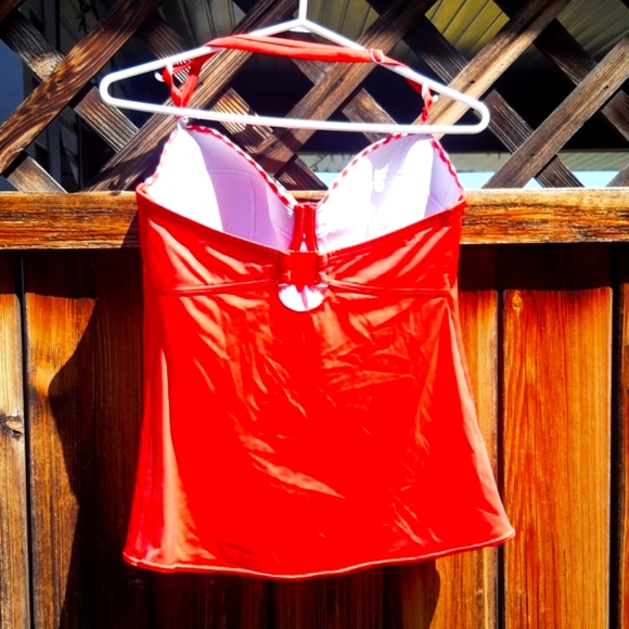 Freya Red and white checkered tankini - Picture 7 of 10